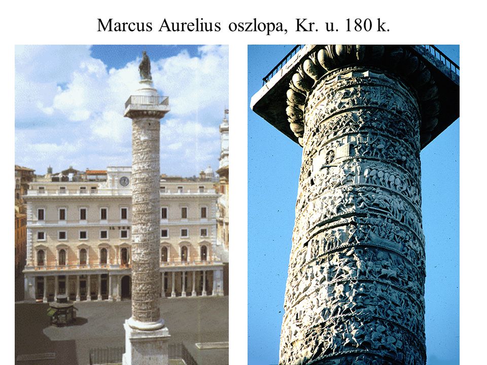 Marcus Aurelius oszlopa, Kr. u. 180 k.