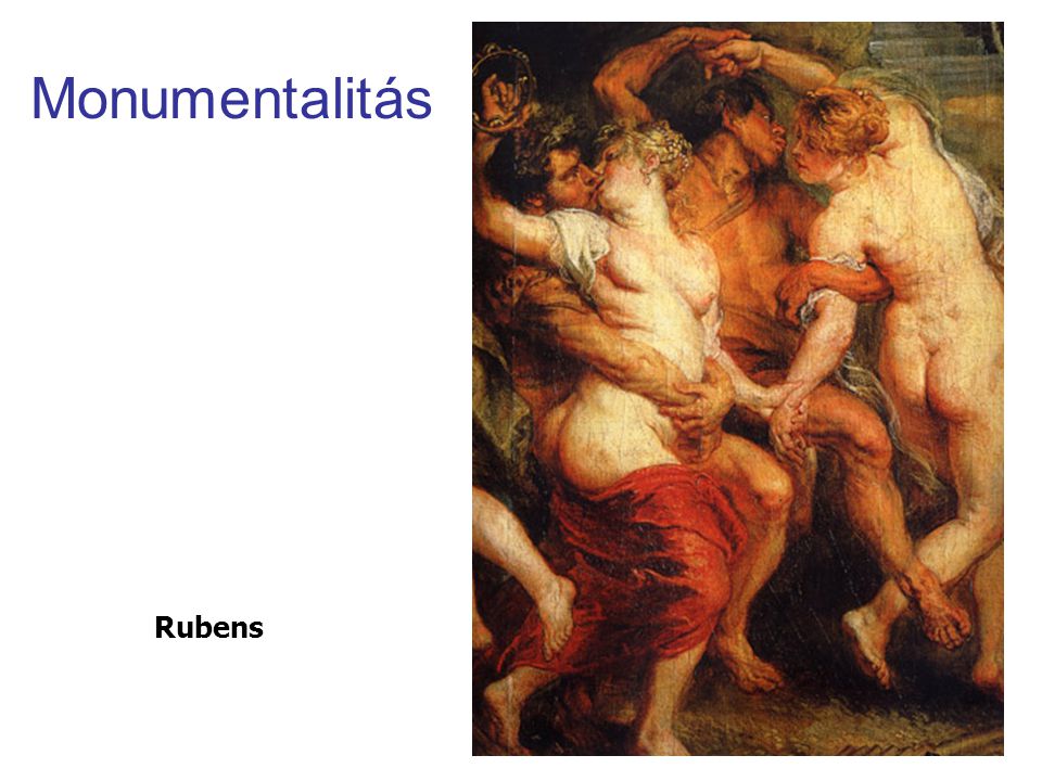 Monumentalitás Rubens