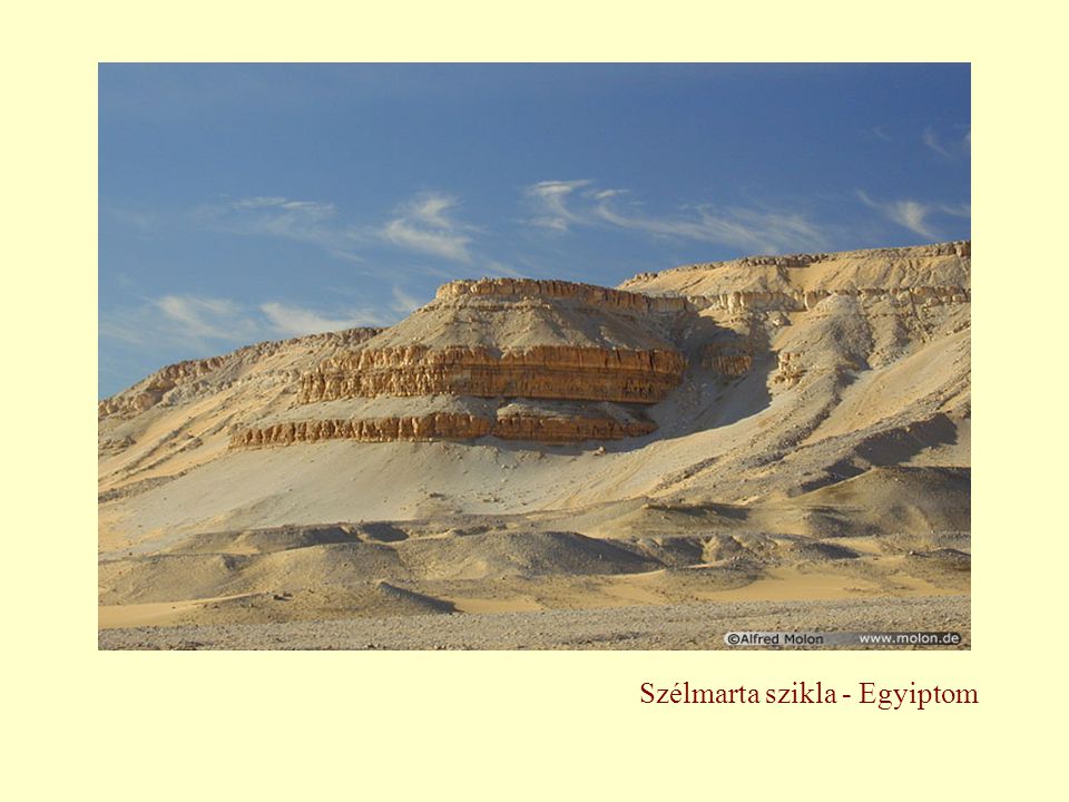 Szélmarta szikla - Egyiptom