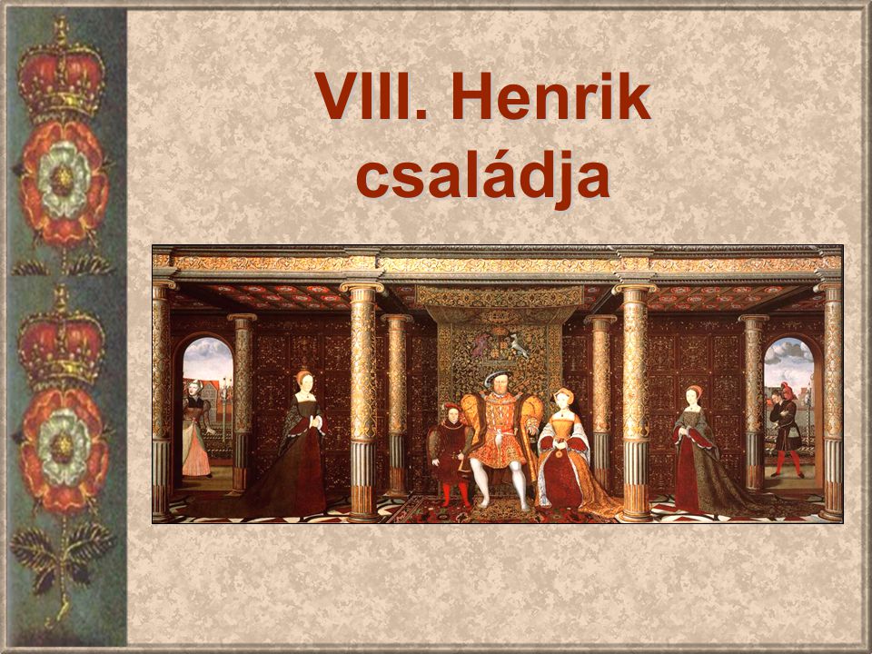 VIII. Henrik családja
