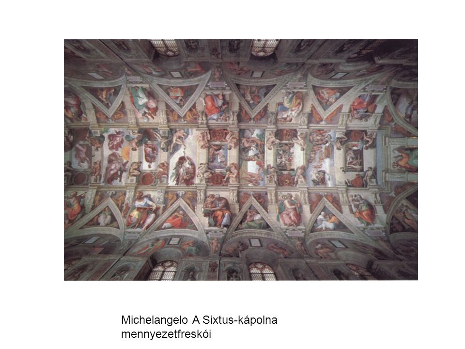 Michelangelo A Sixtus-kápolna mennyezetfreskói