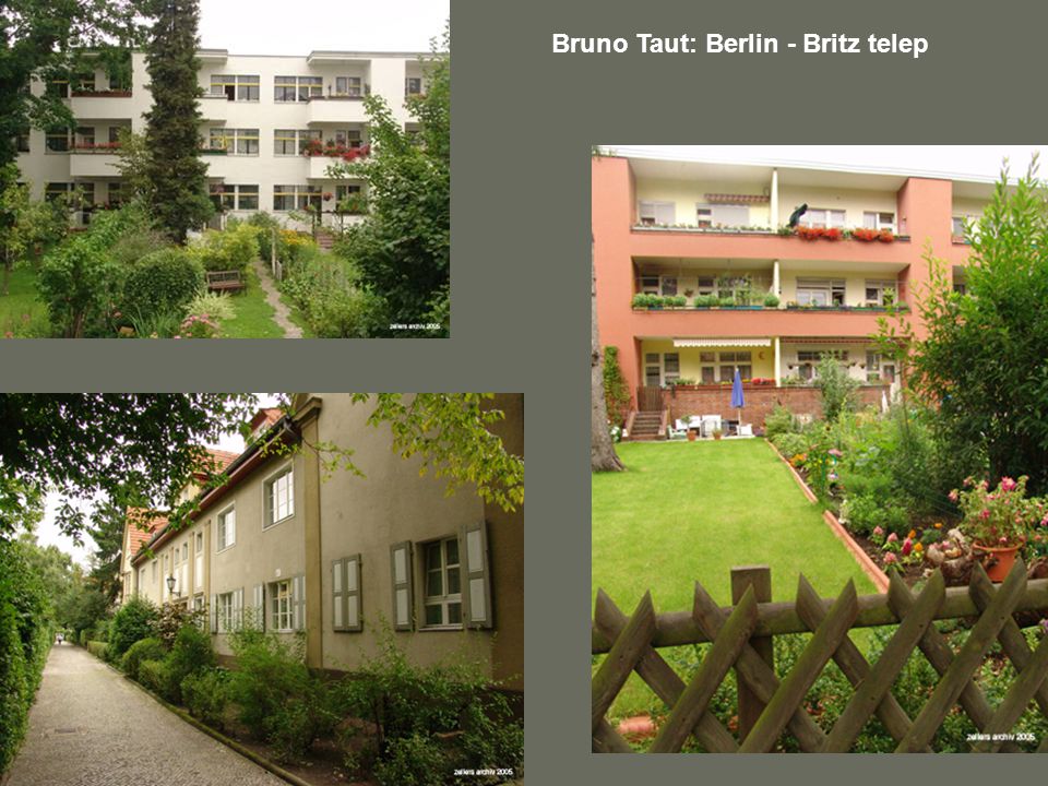 Bruno Taut: Berlin - Britz telep