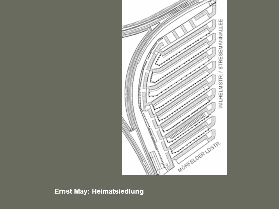 Ernst May: Heimatsiedlung