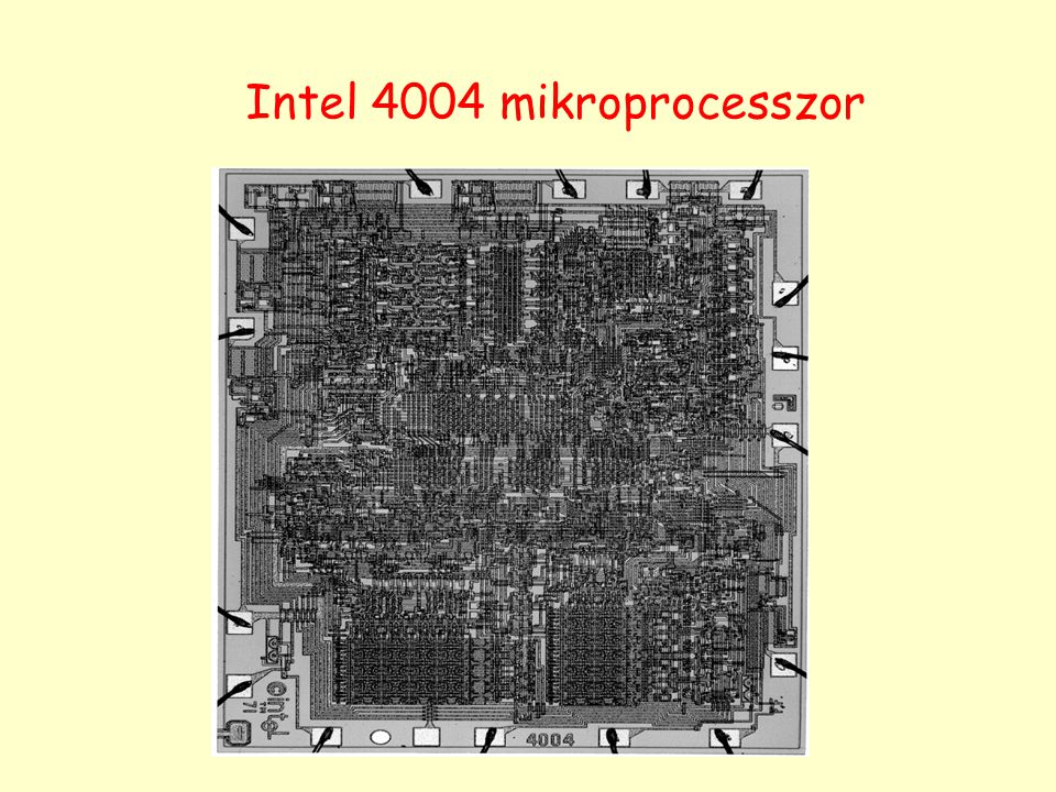Intel 4004 mikroprocesszor
