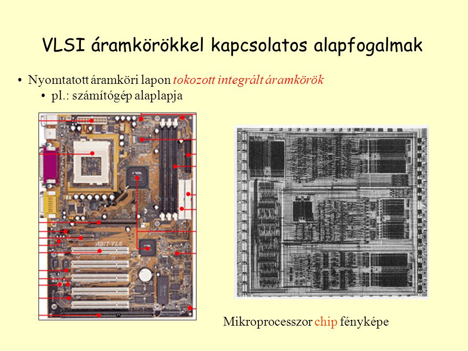 VLSI áramkörökkel kapcsolatos alapfogalmak