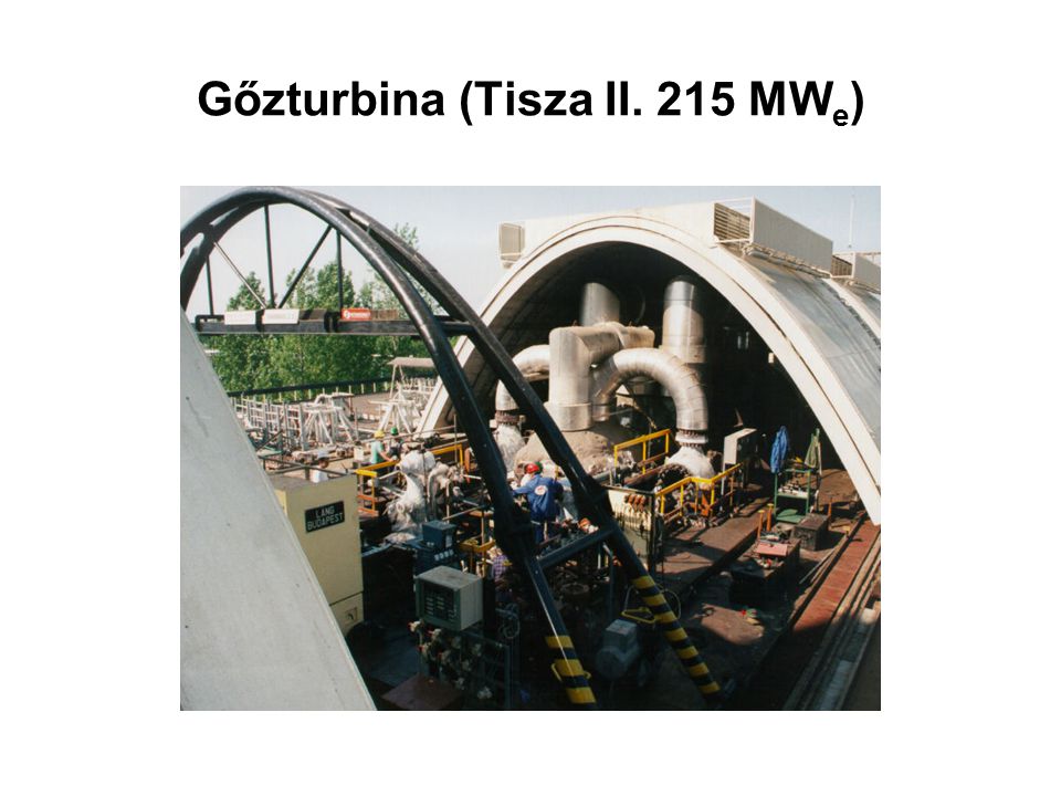 Gőzturbina (Tisza II. 215 MWe)