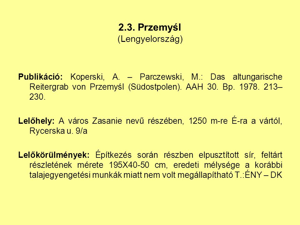 2.3. Przemyśl (Lengyelország)