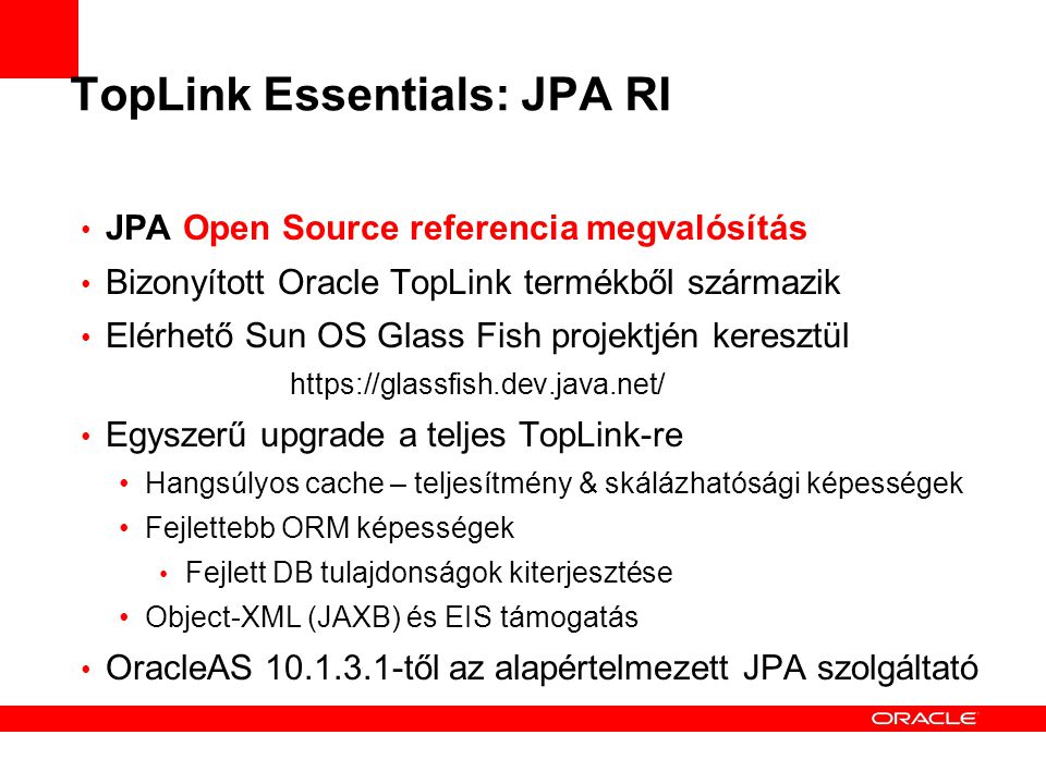 TopLink Essentials: JPA RI