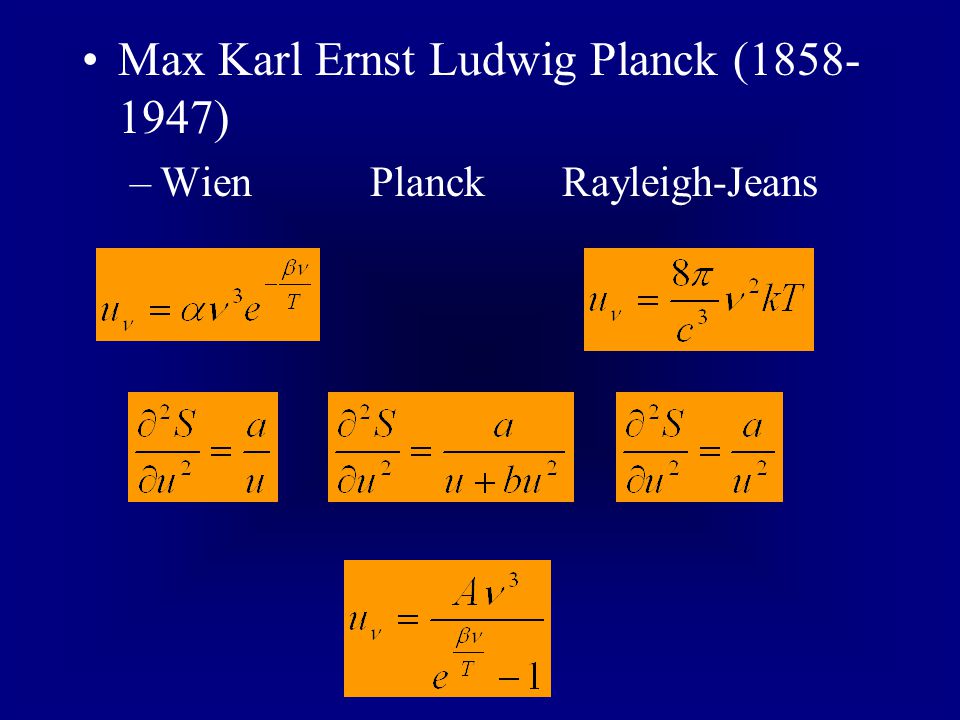 Max Karl Ernst Ludwig Planck ( )