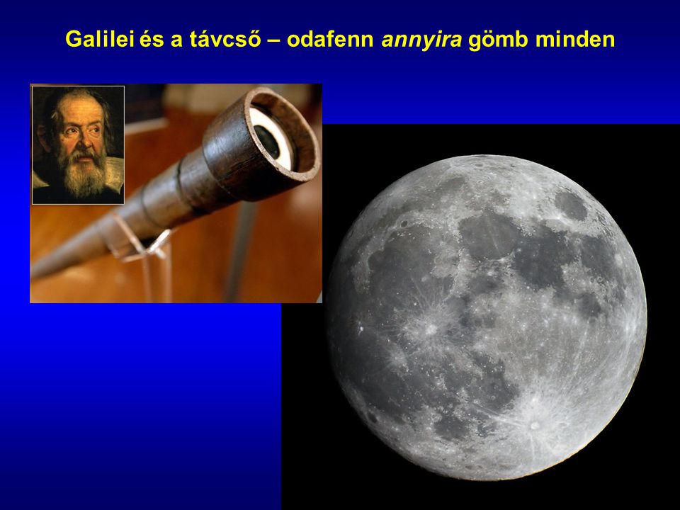 Galilei és a távcső – odafenn annyira gömb minden