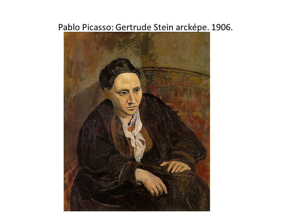 Pablo Picasso: Gertrude Stein arcképe