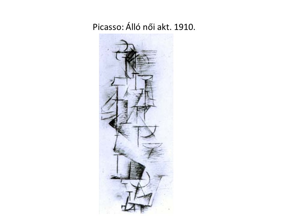 Picasso: Álló női akt