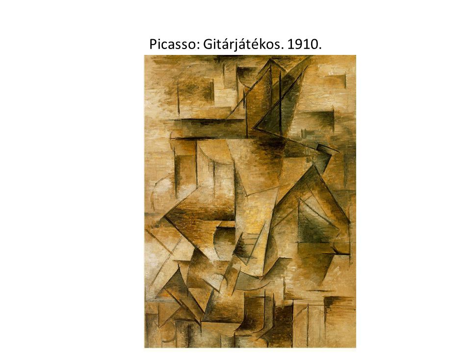 Picasso: Gitárjátékos