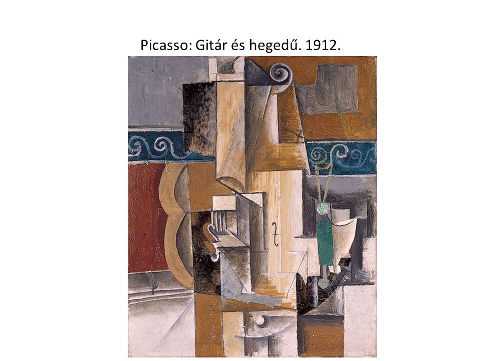 Picasso: Gitár és hegedű