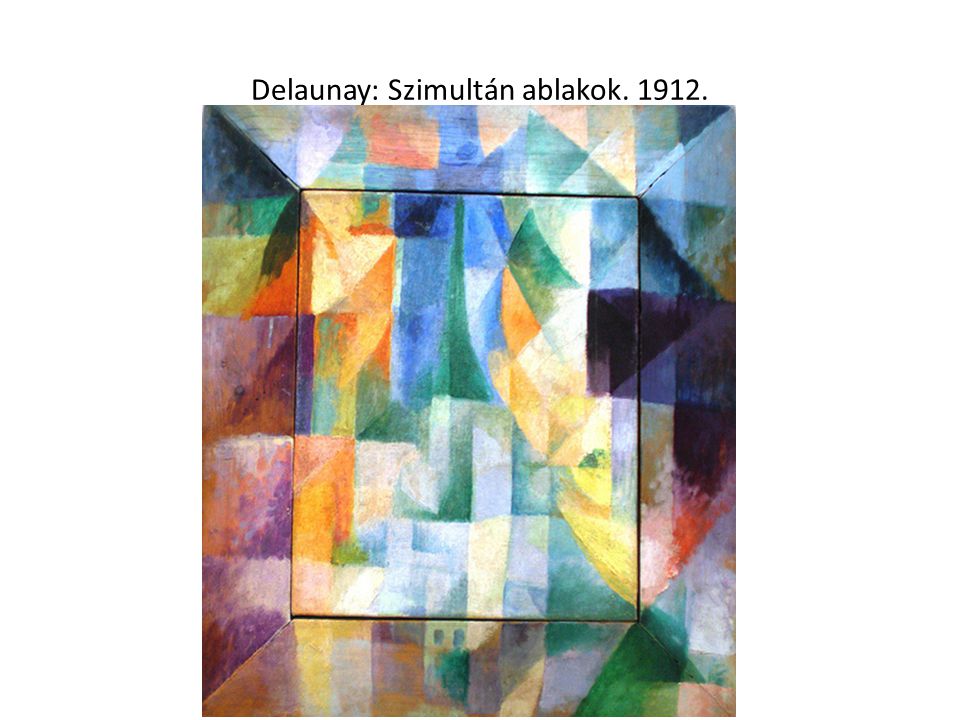 Delaunay: Szimultán ablakok