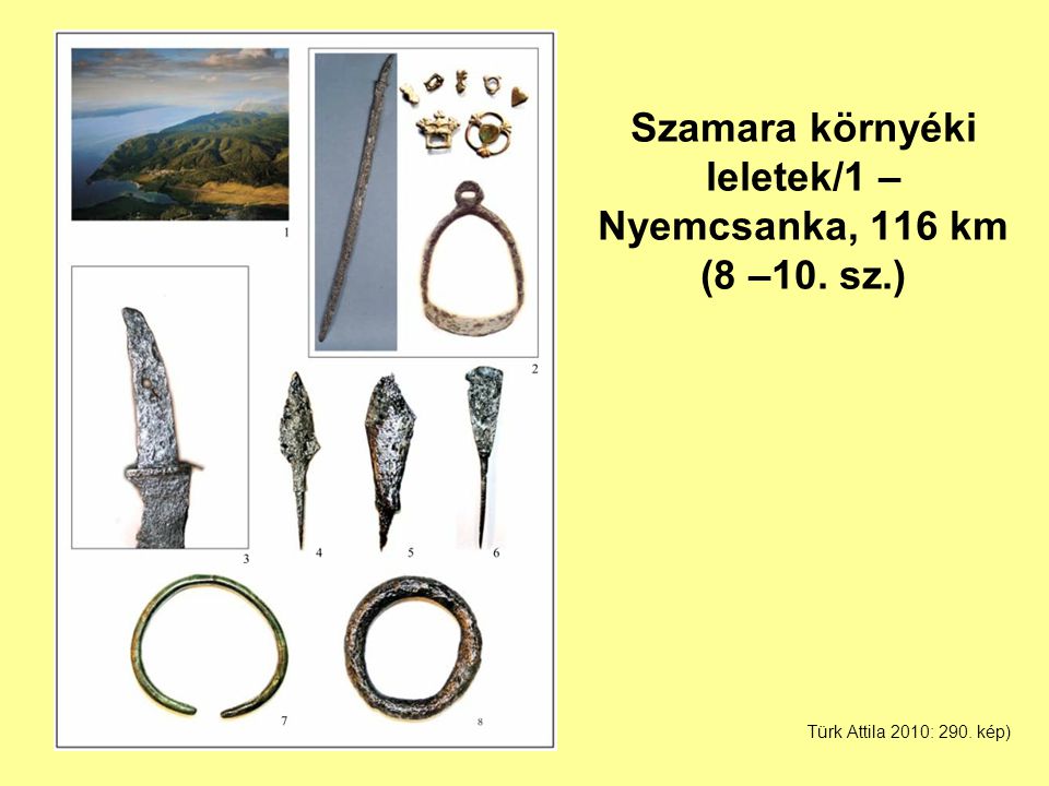 Szamara környéki leletek/1 – Nyemcsanka, 116 km (8 –10. sz.)