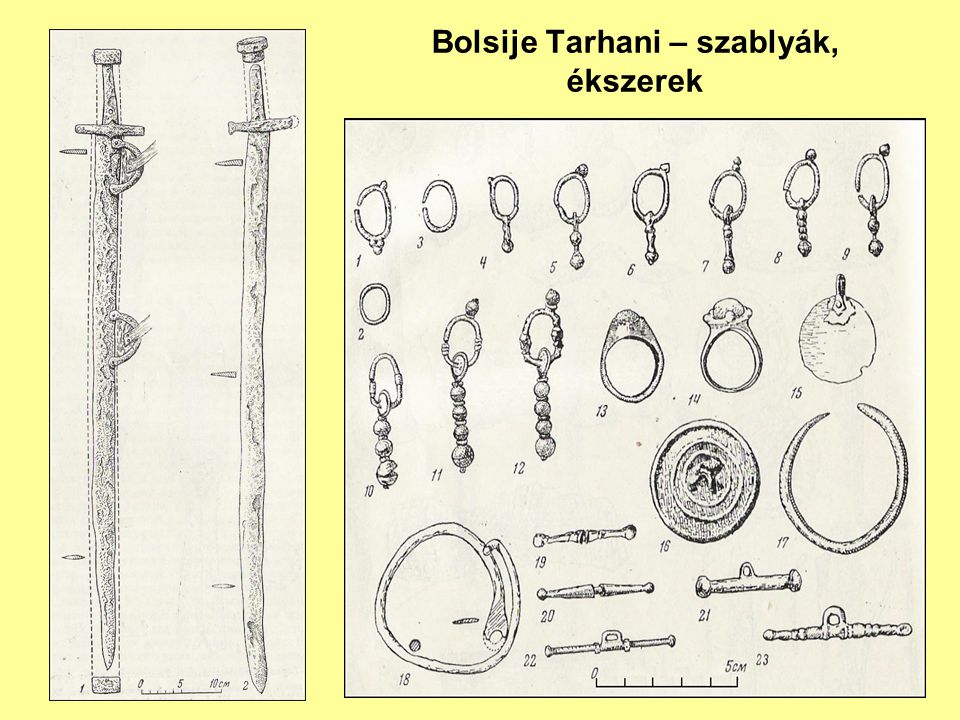 Bolsije Tarhani – szablyák, ékszerek