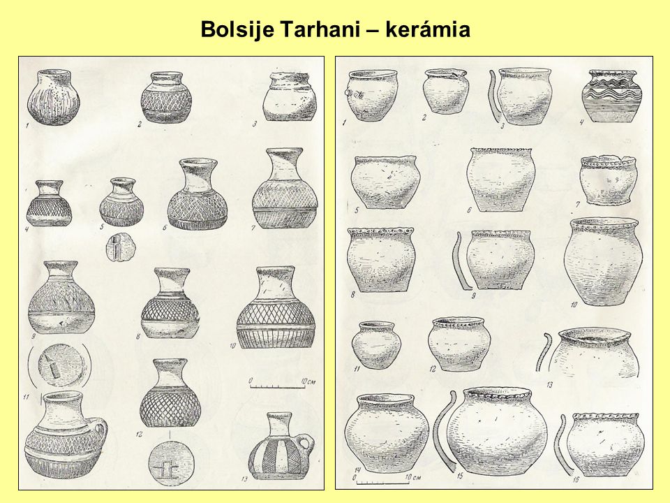 Bolsije Tarhani – kerámia