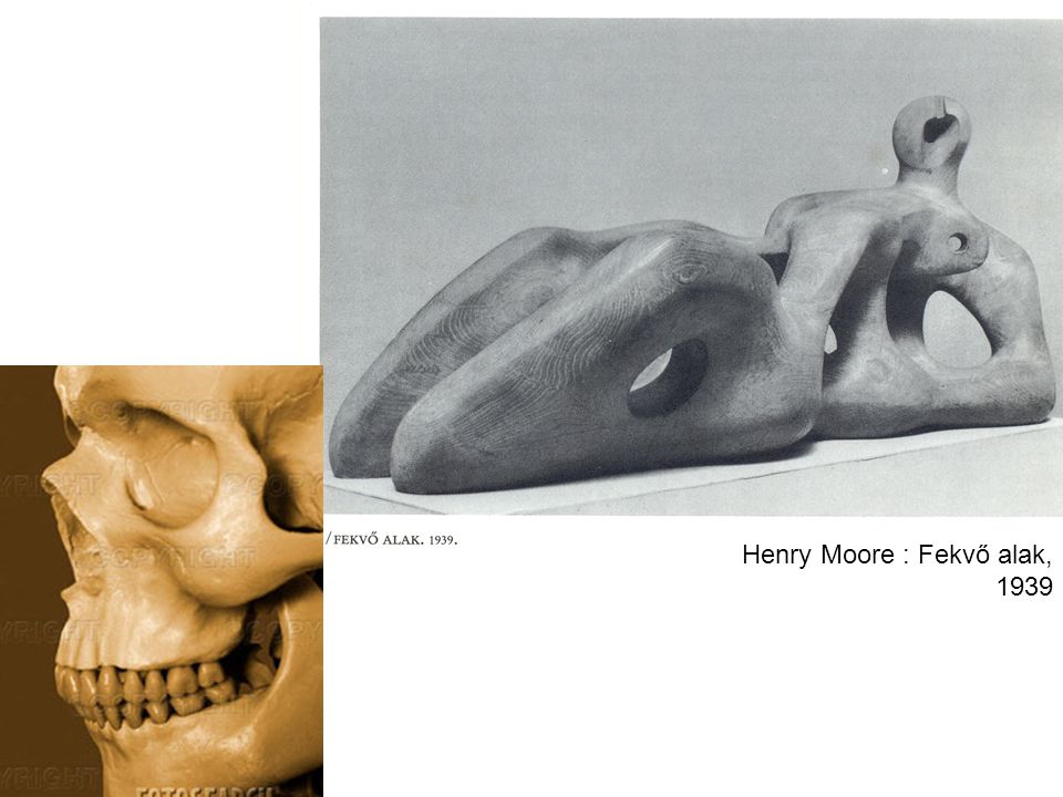 Henry Moore : Fekvő alak, 1939