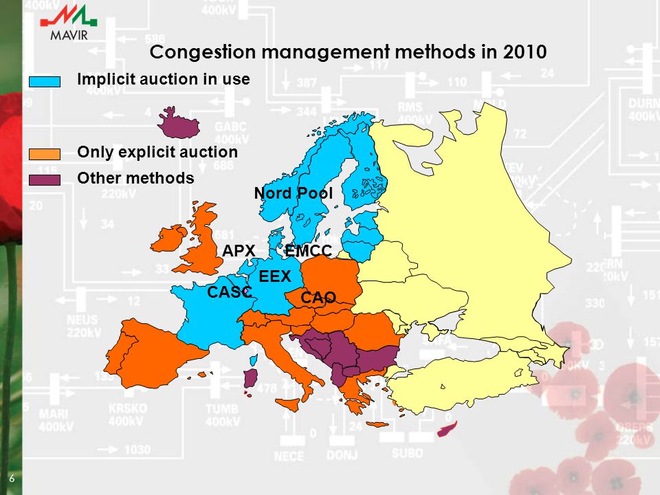 Congestion management methods in 2010