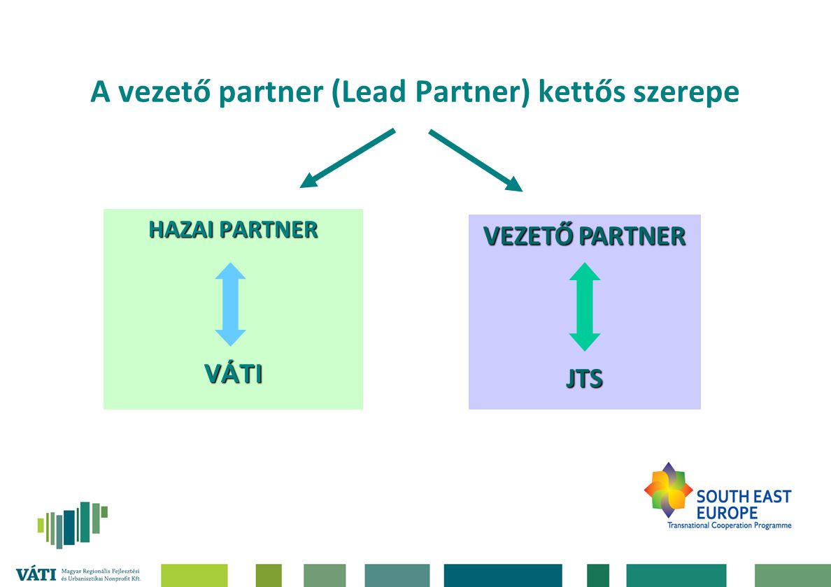 A vezető partner (Lead Partner) kettős szerepe