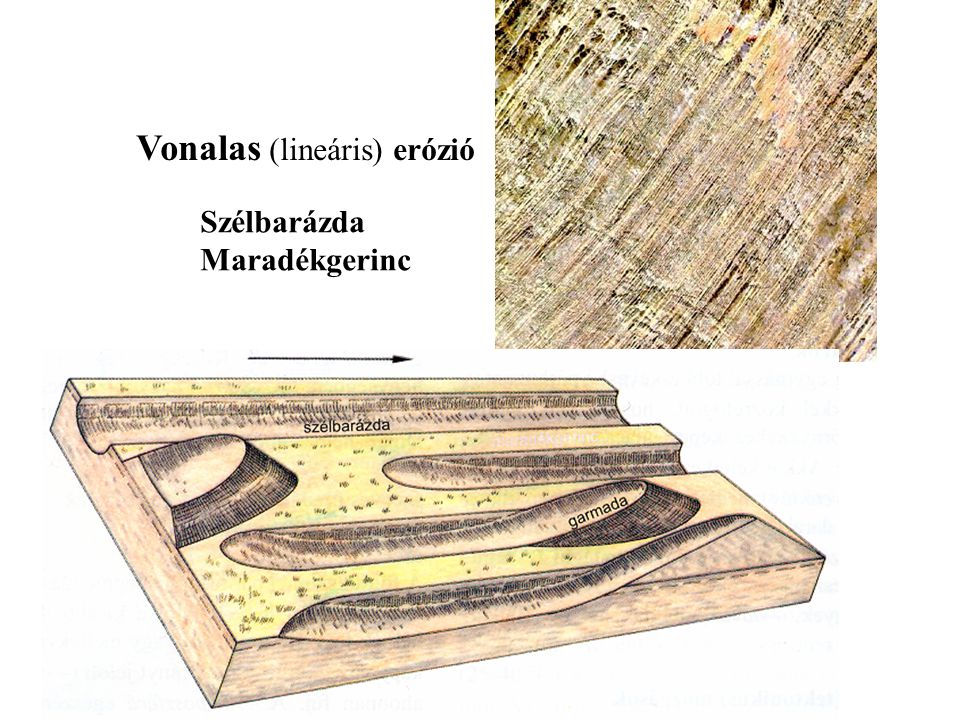 Vonalas (lineáris) erózió