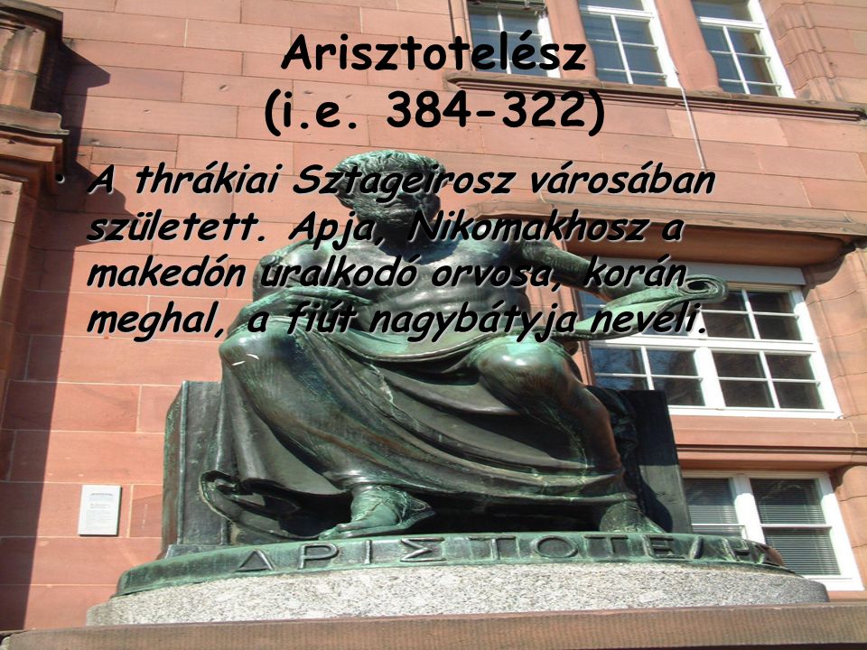Arisztotelész (i.e )