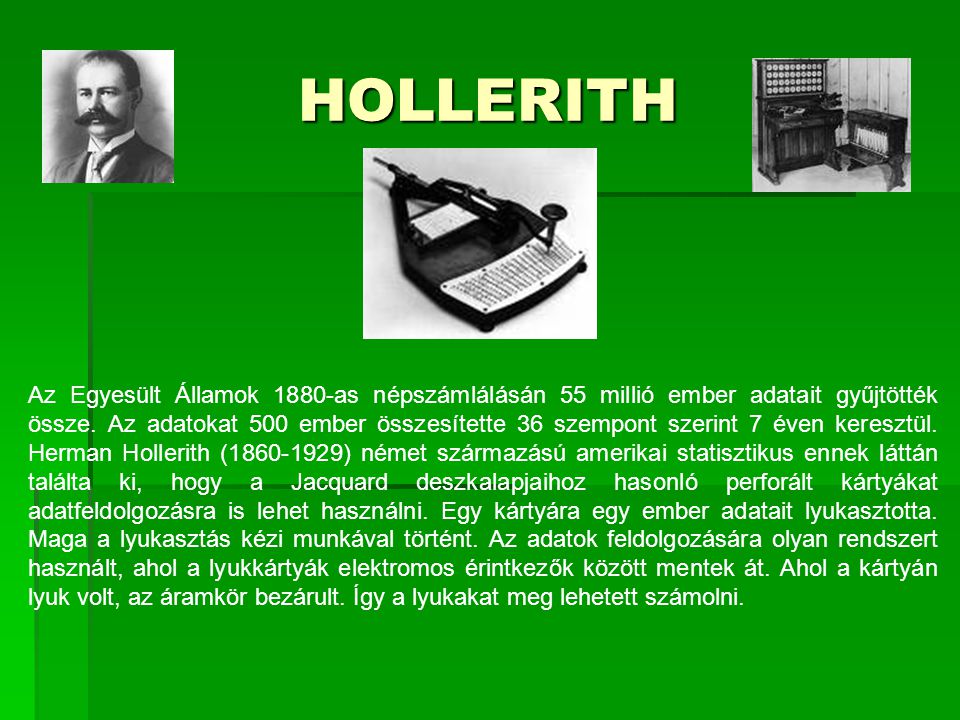 HOLLERITH
