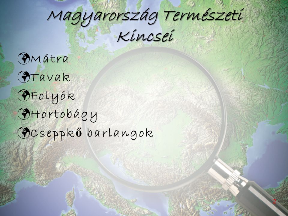 Magyarország Természeti Kincsei