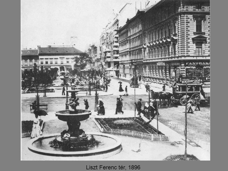 Liszt Ferenc tér, 1896