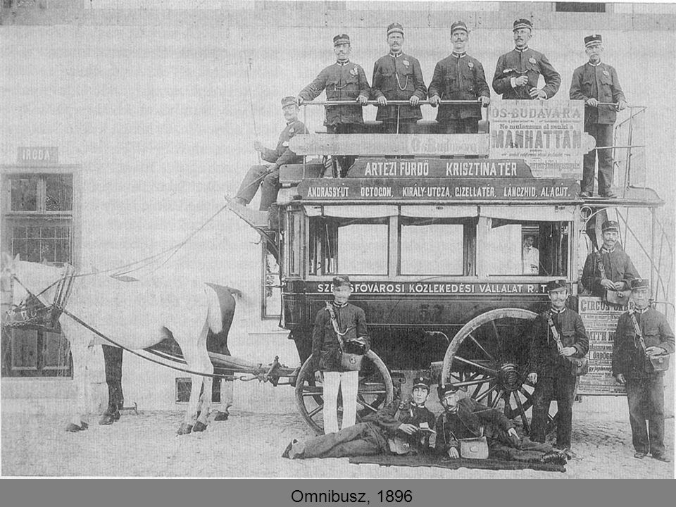 Omnibusz, 1896