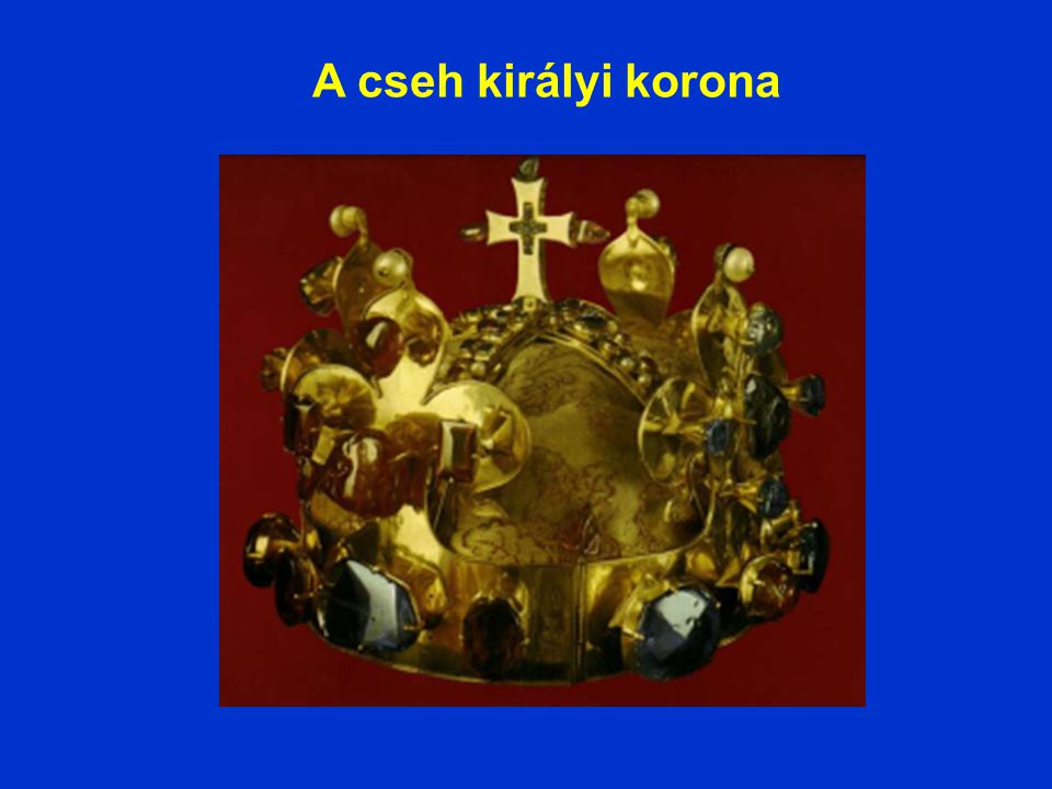 A cseh királyi korona
