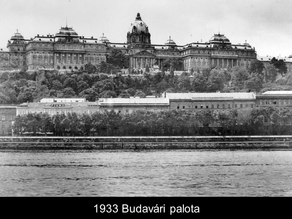 1933 Budavári palota