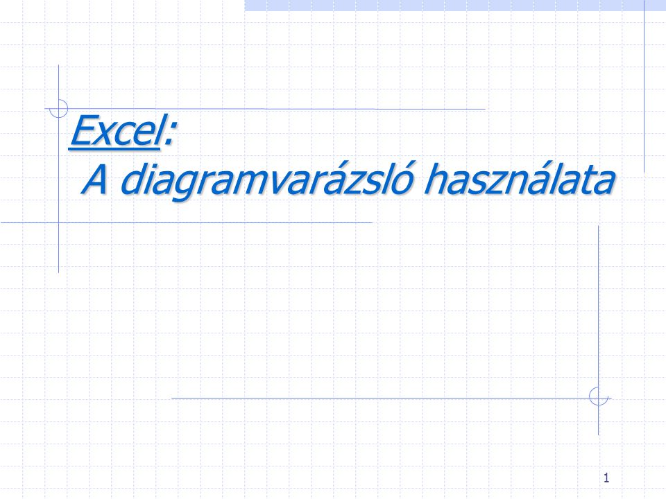 Excel: A diagramvarázsló használata