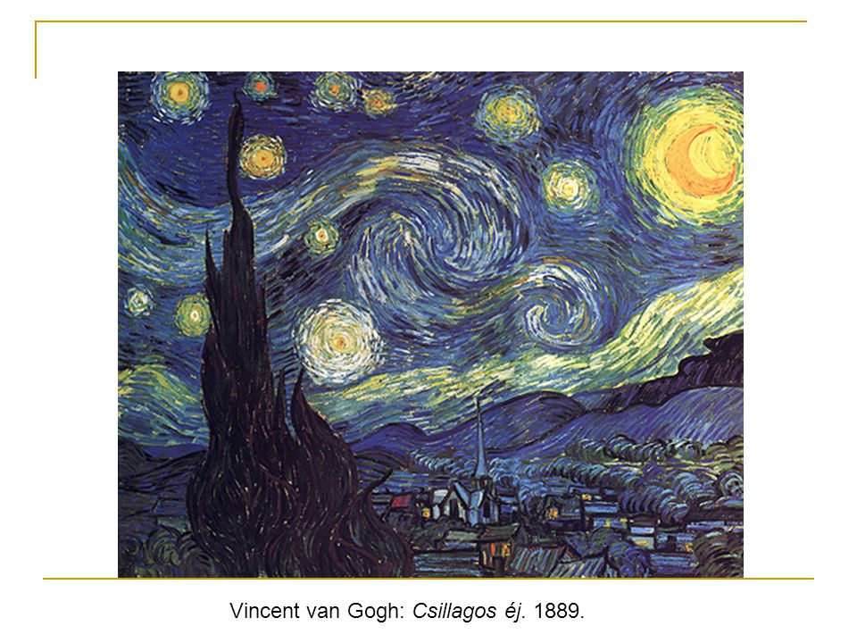 Vincent van Gogh: Csillagos éj