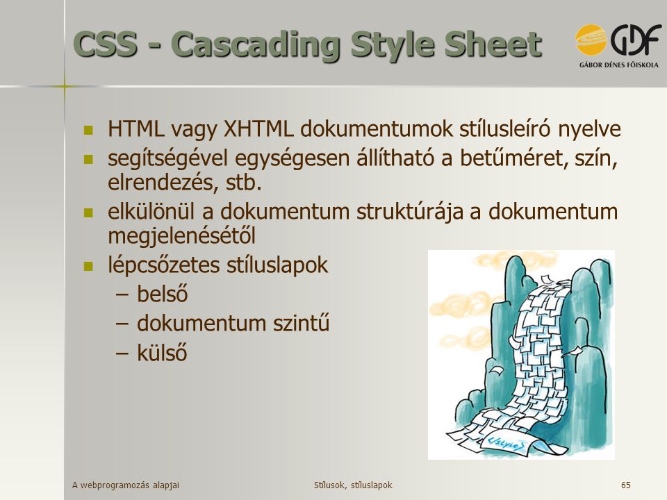 CSS - Cascading Style Sheet