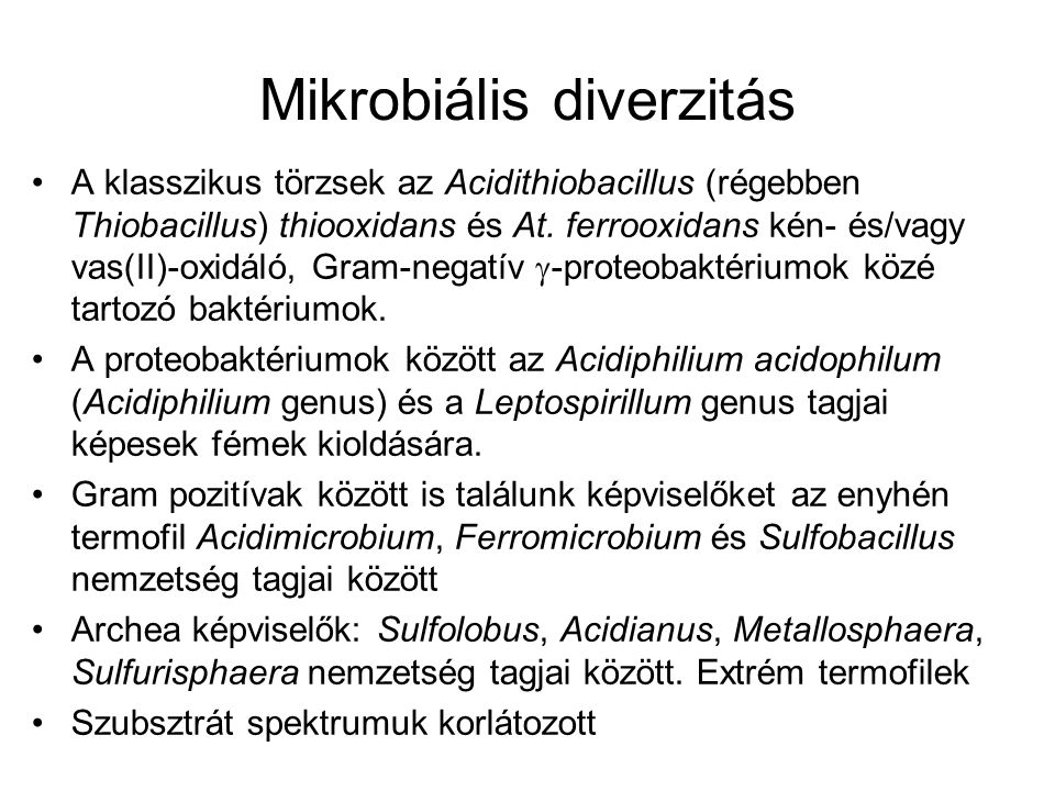 Mikrobiális diverzitás