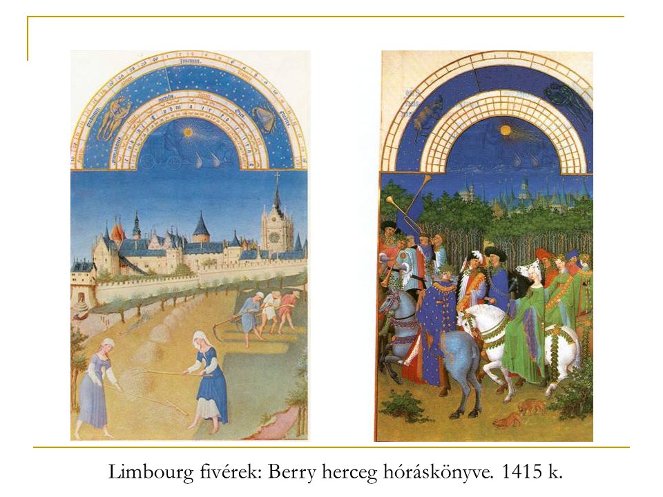 Limbourg fivérek: Berry herceg hóráskönyve k.