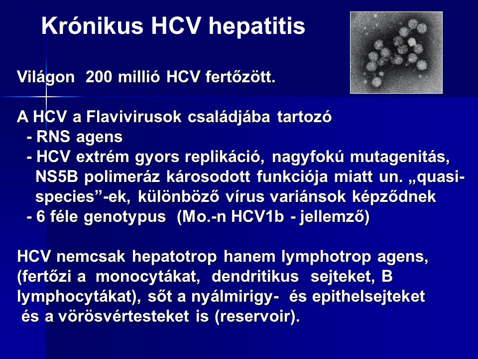 Krónikus HCV hepatitis