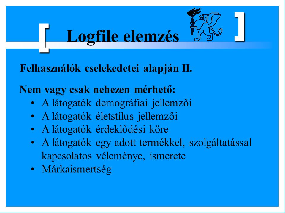 [ Logfile elemzés Felhasználók cselekedetei alapján II.