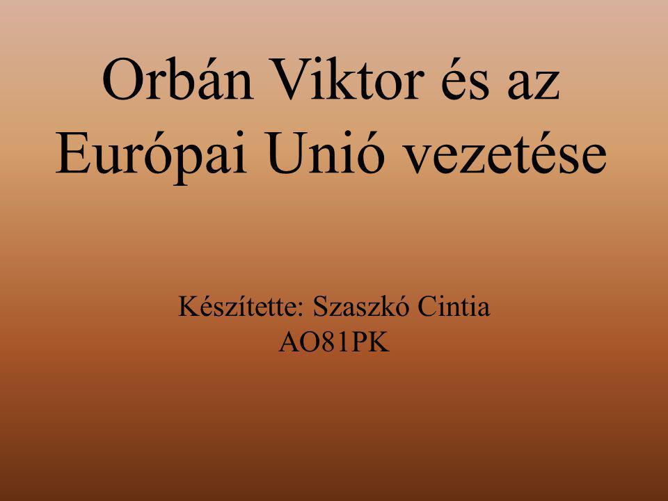 Orbán Viktor és az Európai Unió vezetése