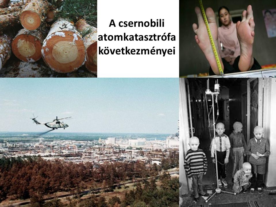 A csernobili atomkatasztrófa következményei