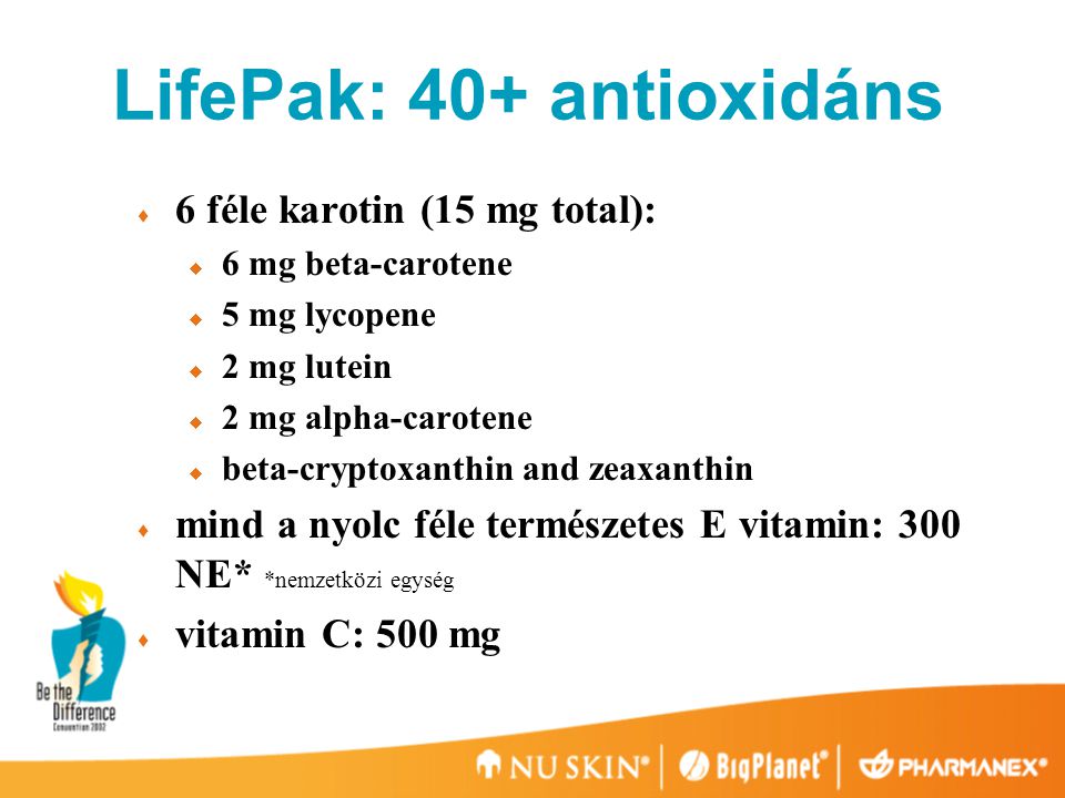 LifePak: 40+ antioxidáns