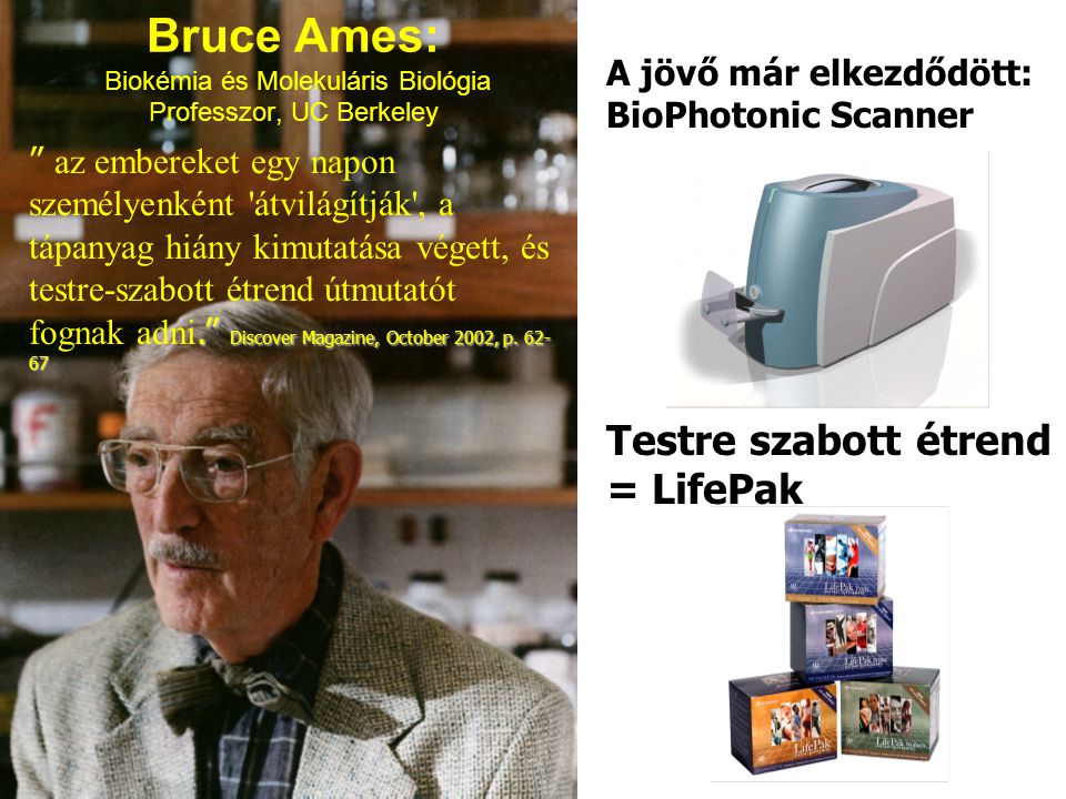 Bruce Ames: Biokémia és Molekuláris Biológia Professzor, UC Berkeley