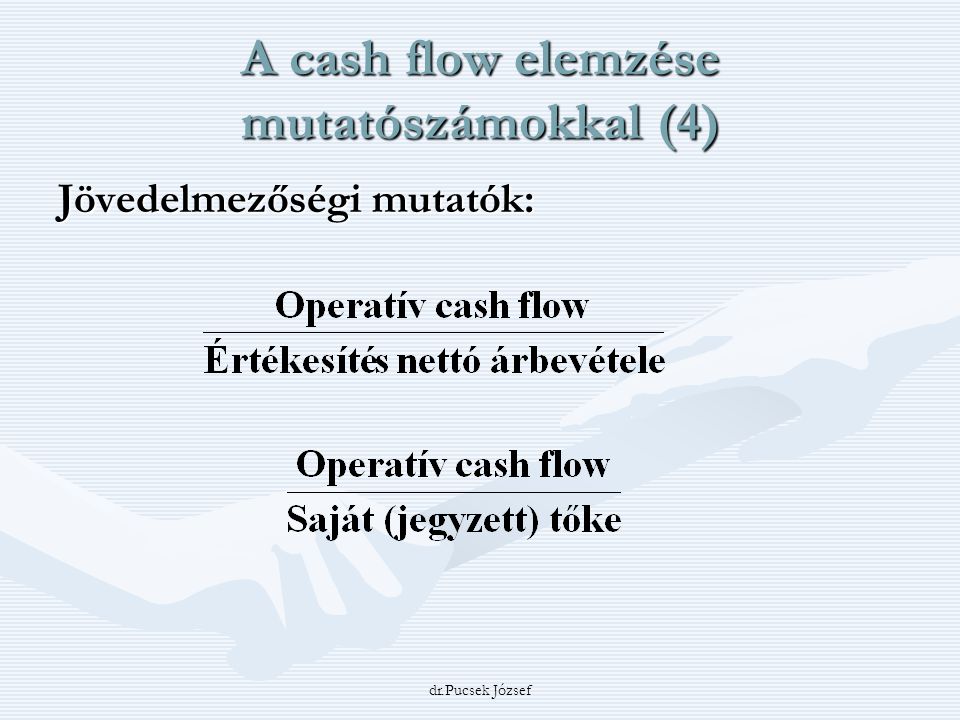 A cash flow elemzése mutatószámokkal (4)
