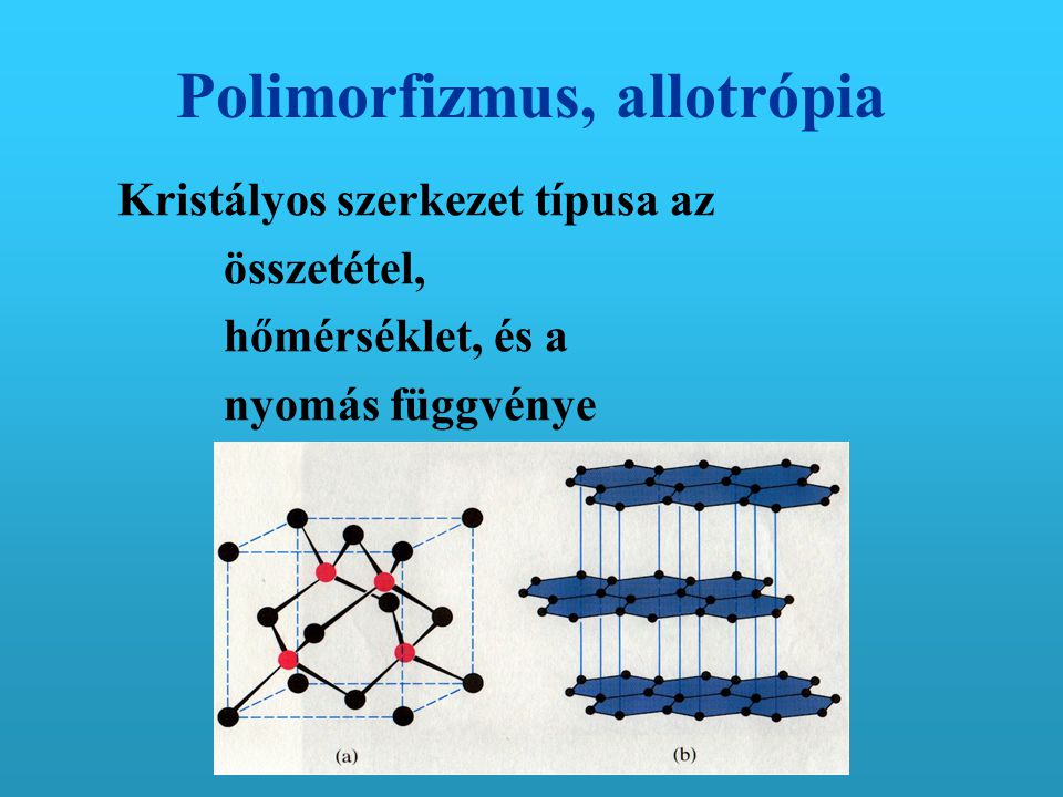 Polimorfizmus, allotrópia
