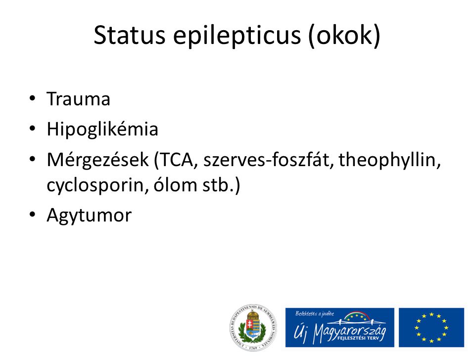 Status epilepticus (okok)