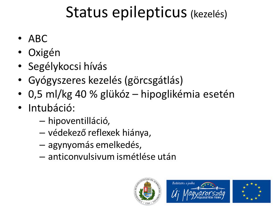 Status epilepticus (kezelés)