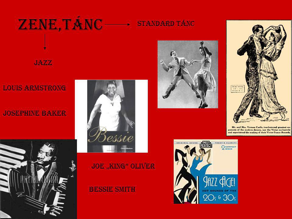Zene,Tánc Standard tánc Jazz Louis Armstrong Josephine Baker