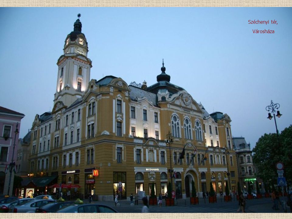 Széchenyi tér, Városháza
